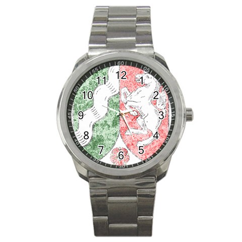 Coat Of Arms Of North Rhine Westfalia Sport Metal Watch from ArtsNow.com Front