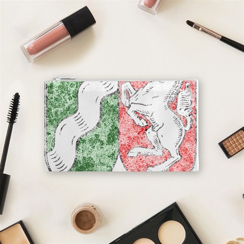 Coat Of Arms Of North Rhine Westfalia Cosmetic Bag (Small) from ArtsNow.com Front