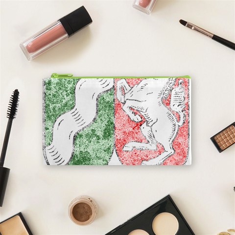 Coat Of Arms Of North Rhine Westfalia Cosmetic Bag (Small) from ArtsNow.com Front