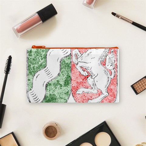 Coat Of Arms Of North Rhine Westfalia Cosmetic Bag (Small) from ArtsNow.com Front