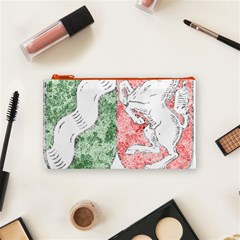 Coat Of Arms Of North Rhine Westfalia Cosmetic Bag (Small) from ArtsNow.com Front