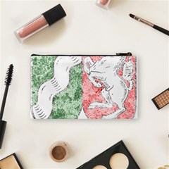 Coat Of Arms Of North Rhine Westfalia Cosmetic Bag (Small) from ArtsNow.com Back