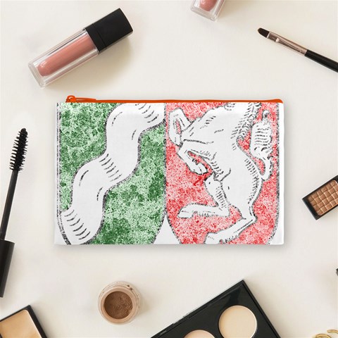 Coat Of Arms Of North Rhine Westfalia Cosmetic Bag (Medium) from ArtsNow.com Front