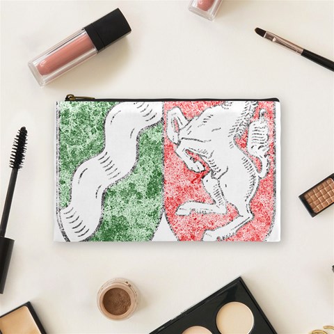Coat Of Arms Of North Rhine Westfalia Cosmetic Bag (Medium) from ArtsNow.com Front