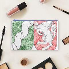Coat Of Arms Of North Rhine Westfalia Cosmetic Bag (Medium) from ArtsNow.com Front