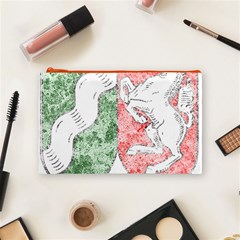 Coat Of Arms Of North Rhine Westfalia Cosmetic Bag (Medium) from ArtsNow.com Front