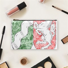 Coat Of Arms Of North Rhine Westfalia Cosmetic Bag (Medium) from ArtsNow.com Front