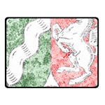 Coat Of Arms Of North Rhine Westfalia Fleece Blanket (Small)