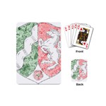 Coat Of Arms Of North Rhine Westfalia Playing Cards Single Design (Mini)