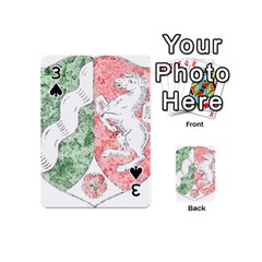 Coat Of Arms Of North Rhine Westfalia Playing Cards 54 Designs (Mini) from ArtsNow.com Front - Spade3