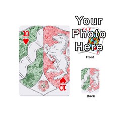 Coat Of Arms Of North Rhine Westfalia Playing Cards 54 Designs (Mini) from ArtsNow.com Front - Heart10