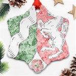 Coat Of Arms Of North Rhine Westfalia Ornament (Snowflake)