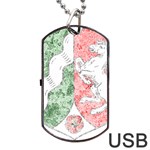 Coat Of Arms Of North Rhine Westfalia Dog Tag USB Flash (One Side)