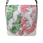 Coat Of Arms Of North Rhine Westfalia Flap Closure Messenger Bag (L)