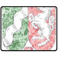 Coat Of Arms Of North Rhine Westfalia Double Sided Fleece Blanket (Medium) from ArtsNow.com 58.8 x47.4  Blanket Back