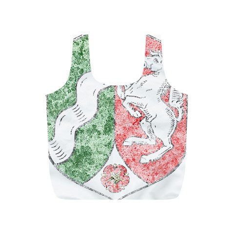 Coat Of Arms Of North Rhine Westfalia Full Print Recycle Bag (S) from ArtsNow.com Back
