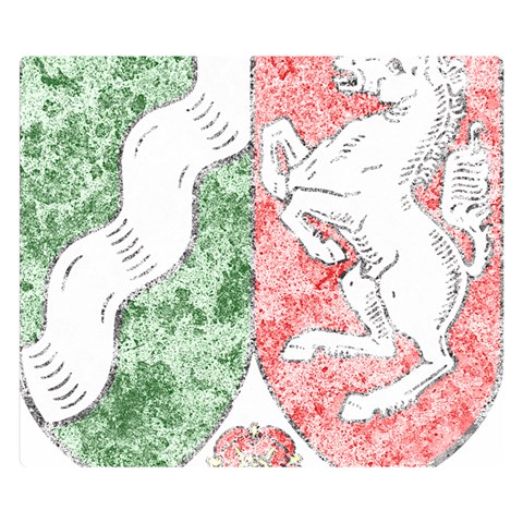 Coat Of Arms Of North Rhine Westfalia Double Sided Flano Blanket (Small) from ArtsNow.com 50 x40  Blanket Back
