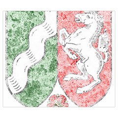 Coat Of Arms Of North Rhine Westfalia Zipper Large Tote Bag from ArtsNow.com Front