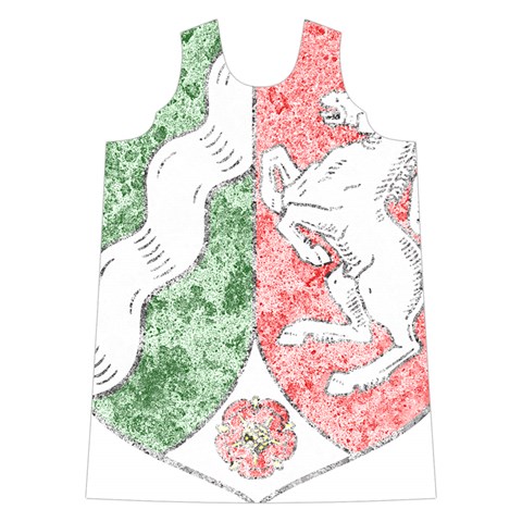Coat Of Arms Of North Rhine Westfalia Shoulder Cutout Velvet One Piece from ArtsNow.com Front