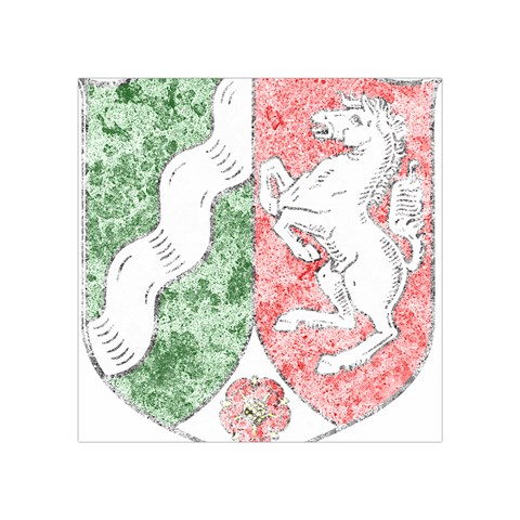 Coat Of Arms Of North Rhine Westfalia Square Tapestry (Small) from ArtsNow.com Front
