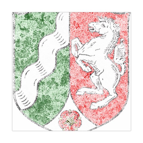 Coat Of Arms Of North Rhine Westfalia Square Tapestry (Large) from ArtsNow.com Front