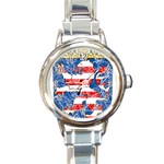 Coat Of Arms Of Hesse Round Italian Charm Watch