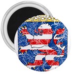 Coat Of Arms Of Hesse 3  Magnet