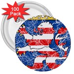 Coat Of Arms Of Hesse 3  Button (100 pack)