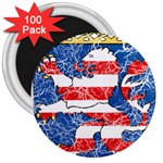 Coat Of Arms Of Hesse 3  Magnet (100 pack)