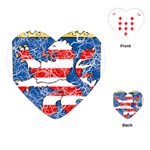 Coat Of Arms Of Hesse Playing Cards Single Design (Heart)