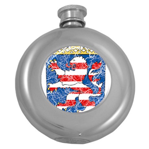 Coat Of Arms Of Hesse Hip Flask (5 oz) from ArtsNow.com Front