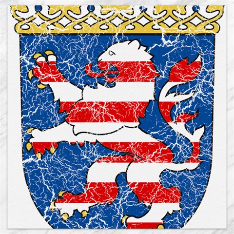 Coat Of Arms Of Hesse Canvas 12  x 12  from ArtsNow.com 11.4 x11.56  Canvas - 1