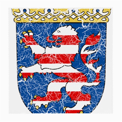 Coat Of Arms Of Hesse Medium Glasses Cloth (2 Sides) from ArtsNow.com Back