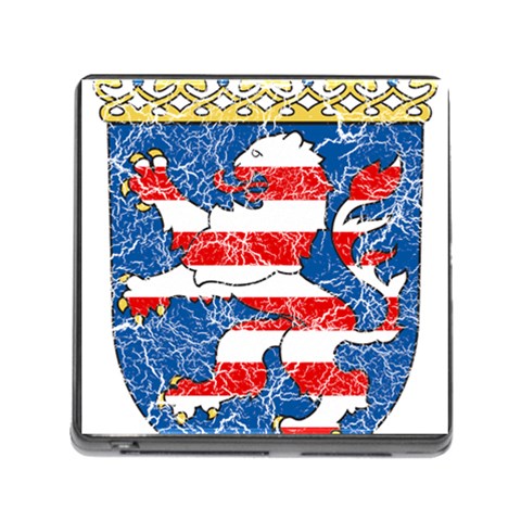Coat Of Arms Of Hesse Memory Card Reader (Square 5 Slot) from ArtsNow.com Front