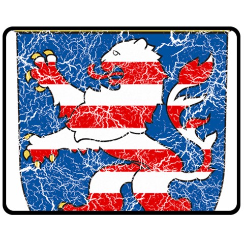 Coat Of Arms Of Hesse Fleece Blanket (Medium) from ArtsNow.com 60 x50  Blanket Front