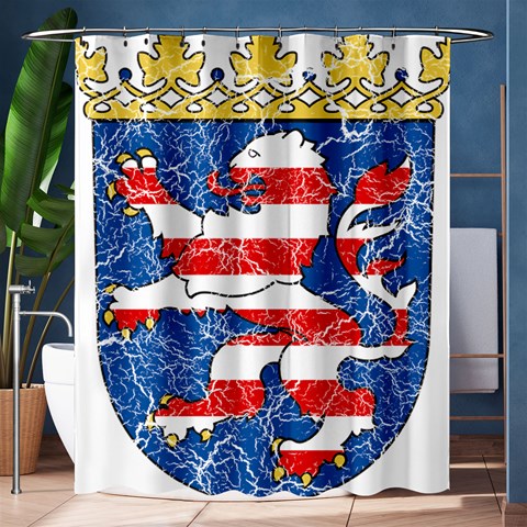Coat Of Arms Of Hesse Shower Curtain 60  x 72  (Medium) from ArtsNow.com 60 x72  Curtain