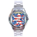 Coat Of Arms Of Hesse Stainless Steel Analogue Watch