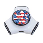 Coat Of Arms Of Hesse 3-Port USB Hub