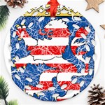 Coat Of Arms Of Hesse Ornament (Round Filigree)