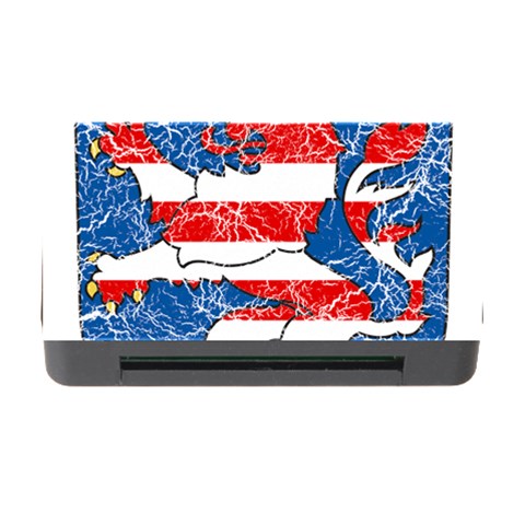 Coat Of Arms Of Hesse Memory Card Reader with CF from ArtsNow.com Front