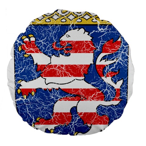 Coat Of Arms Of Hesse Large 18  Premium Round Cushion  from ArtsNow.com Front