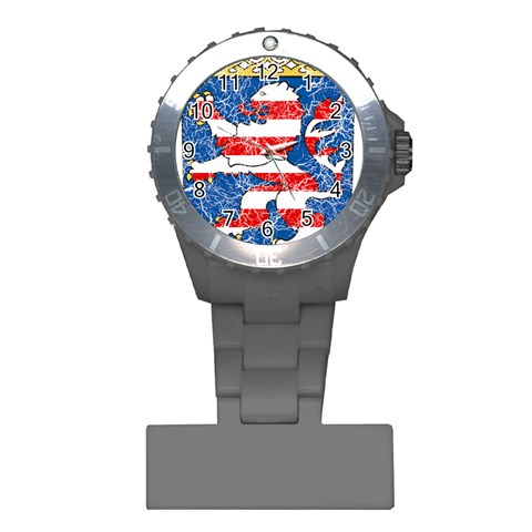Coat Of Arms Of Hesse Plastic Nurses Watch from ArtsNow.com Front