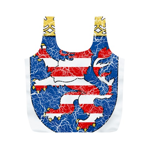 Coat Of Arms Of Hesse Full Print Recycle Bag (M) from ArtsNow.com Front