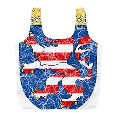 Coat Of Arms Of Hesse Full Print Recycle Bag (L) from ArtsNow.com Back