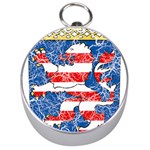 Coat Of Arms Of Hesse Silver Compass