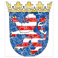Coat Of Arms Of Hesse Drawstring Pouch (Small) from ArtsNow.com Back