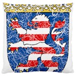 Coat Of Arms Of Hesse Large Flano Cushion Case (Two Sides)