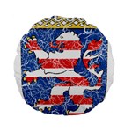 Coat Of Arms Of Hesse Standard 15  Premium Flano Round Cushion 