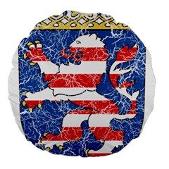 Coat Of Arms Of Hesse Large 18  Premium Flano Round Cushion  from ArtsNow.com Front