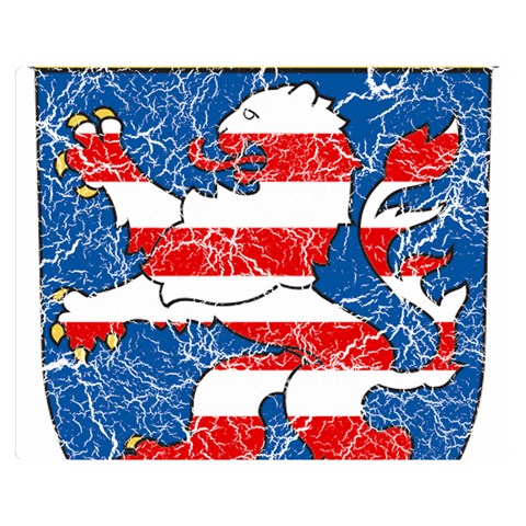 Coat Of Arms Of Hesse Double Sided Flano Blanket (Medium) from ArtsNow.com 60 x50  Blanket Front